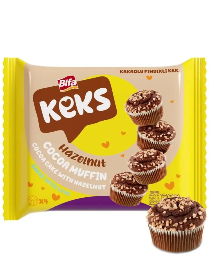 BIFA KEKS — Bifa Keks Hazelnut Cocoa Muffin