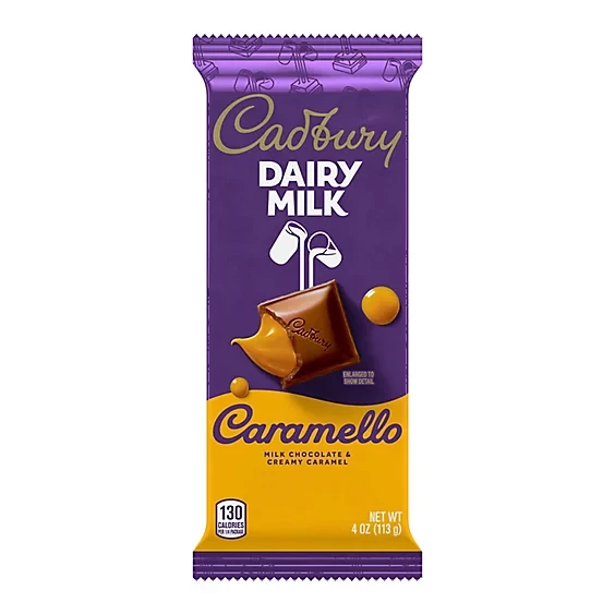CADBURY — Dairy Milk Caramello 113g