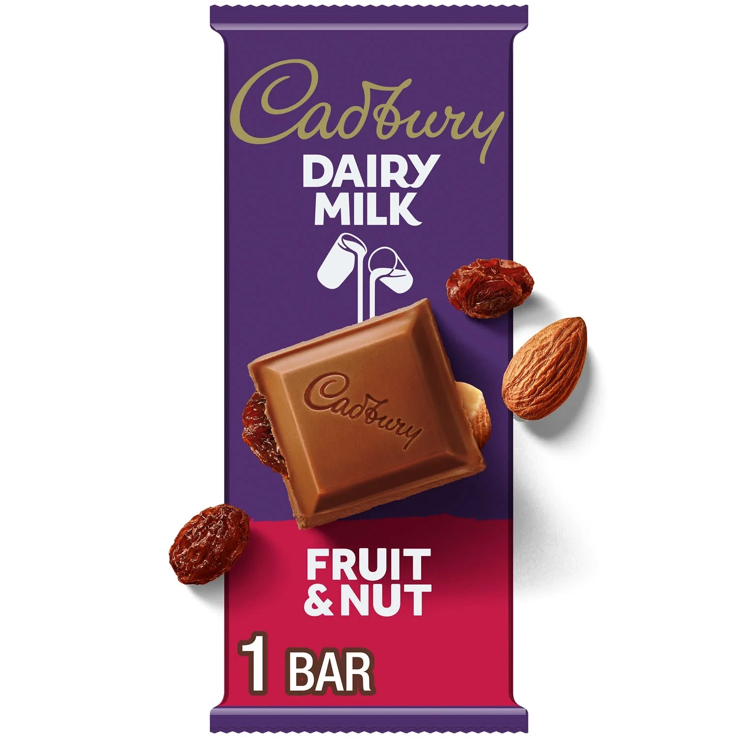 CADBURY — Dairy Milk Fruit & Nut Bar