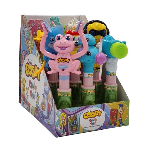 COSBY TOYS — Cosby Candy Toys Figures Display