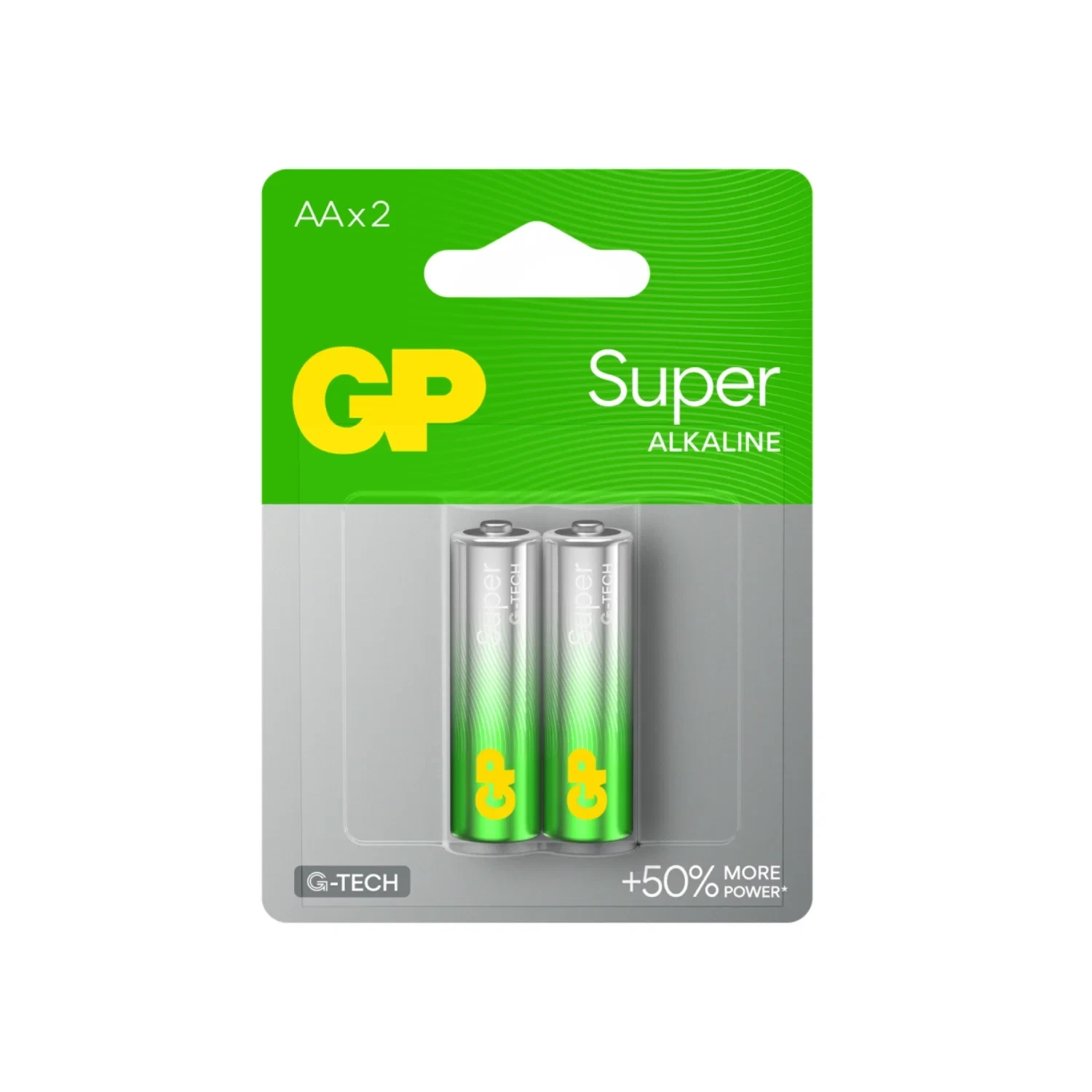 GP BATTERIES — Super Alkaline AA x2