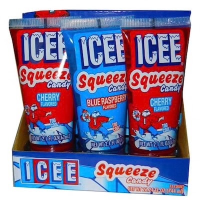 ICEE — ICEE Squeeze Candy Display 12ct