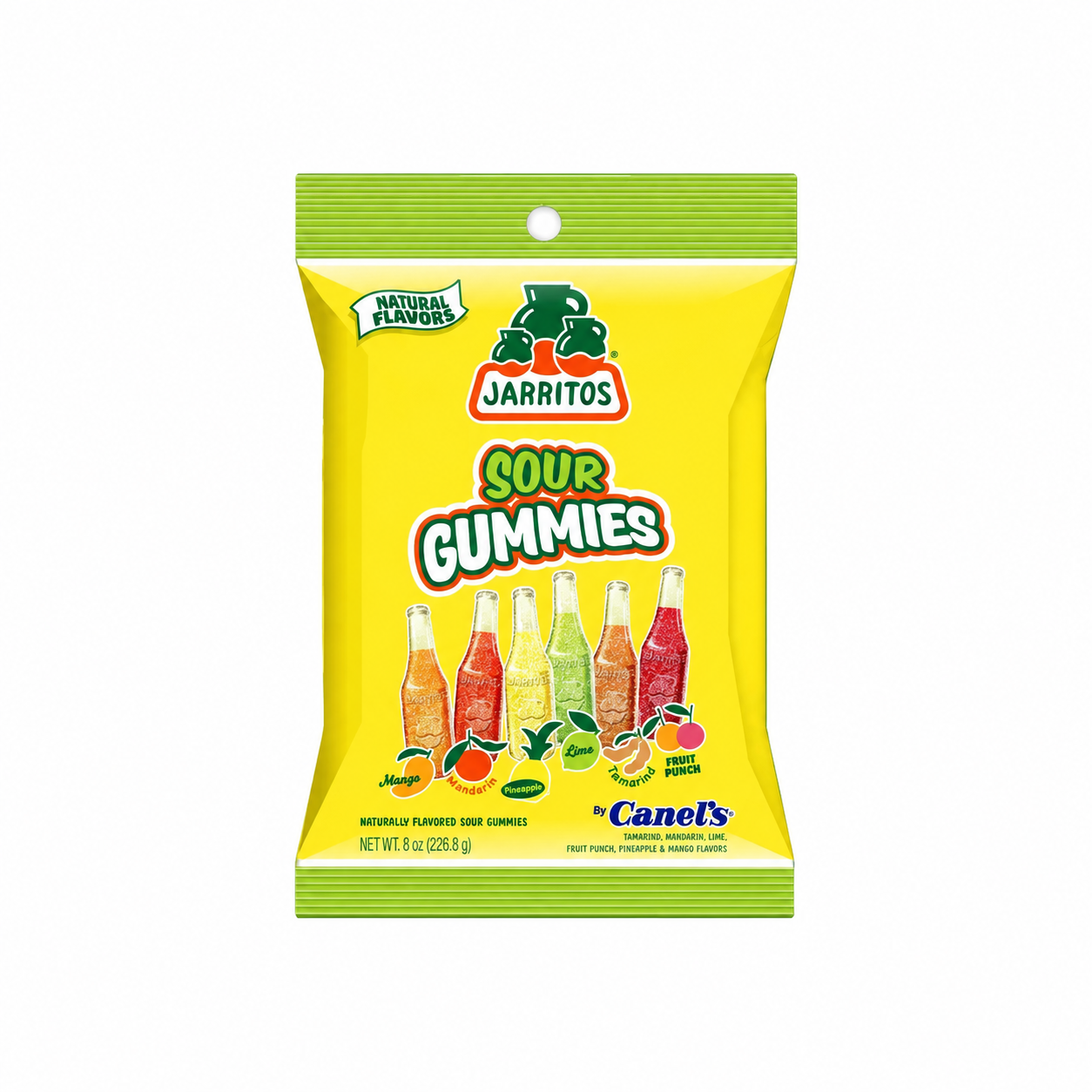 DULCES Y CHOCOLATES MEXICANOS — Jarritos Sour Gummies 226g