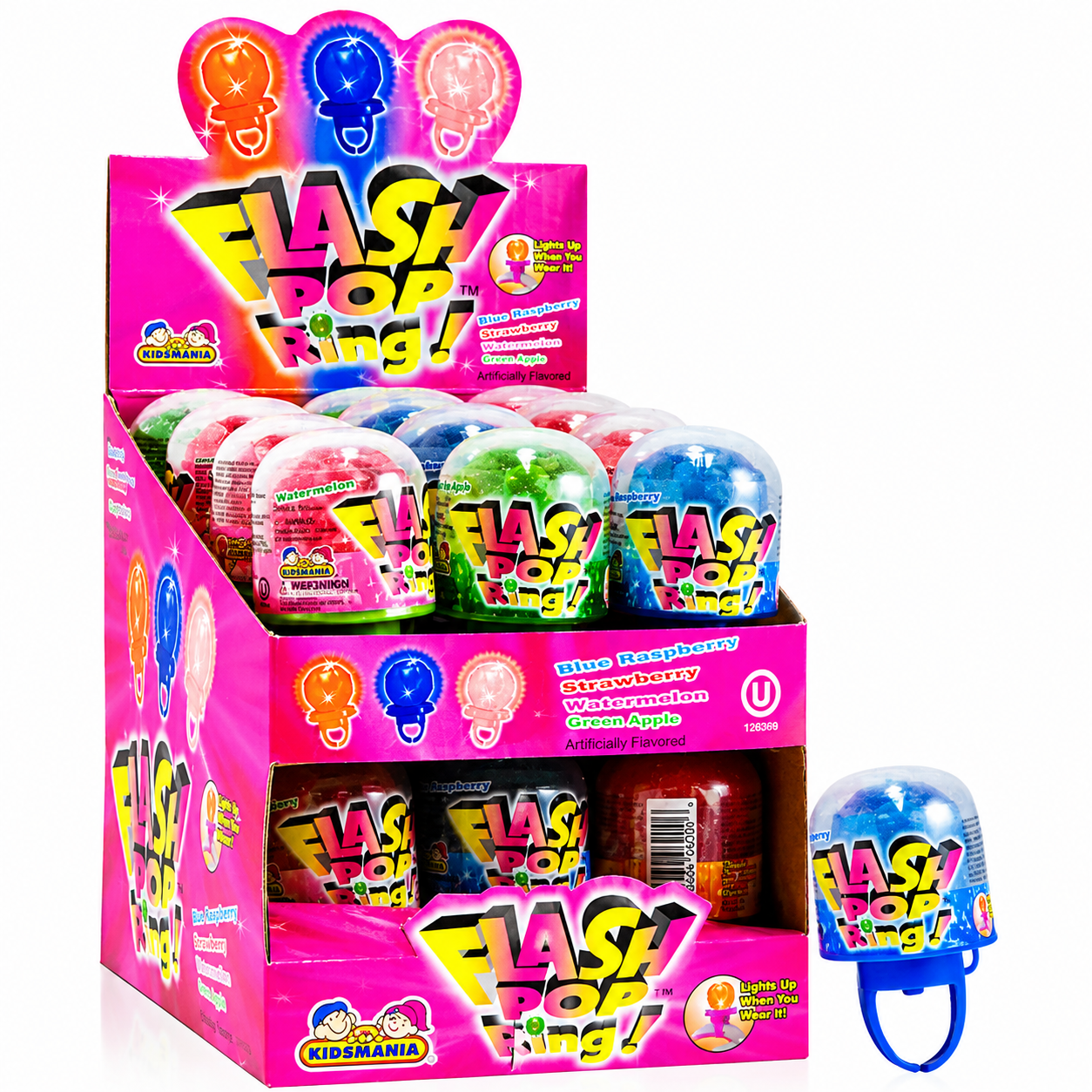 KIDSMANIA — Flash Pop Ring Display