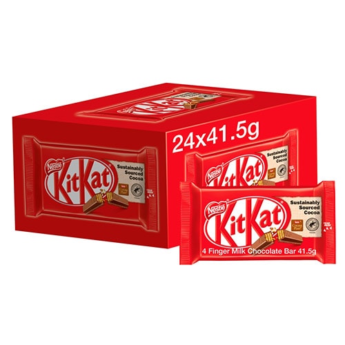 KIT KAT — 4 Finger Milk Chocolate 41.5g (24-pack)