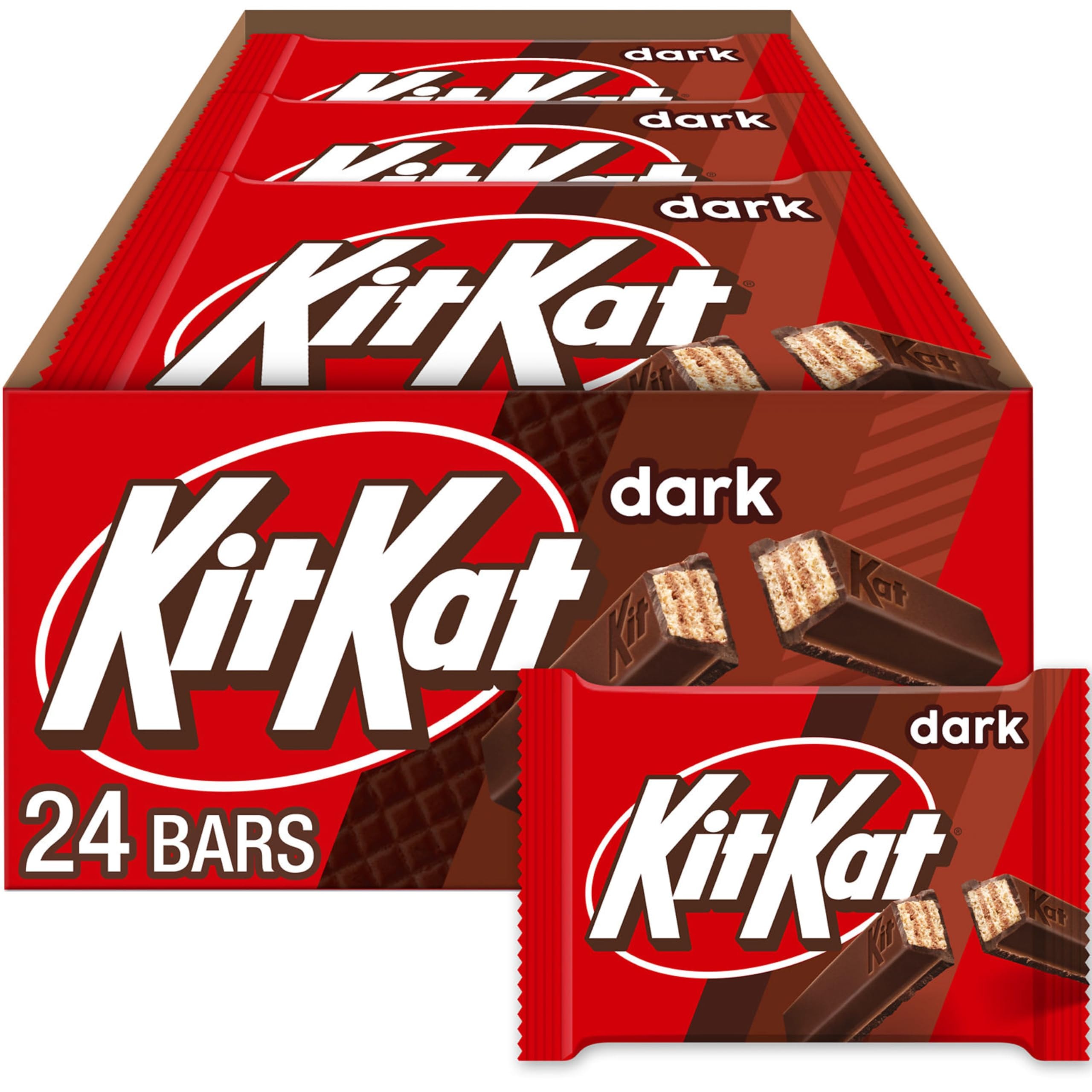 KIT KAT — 4 Finger Dark Chocolate (24-pack)