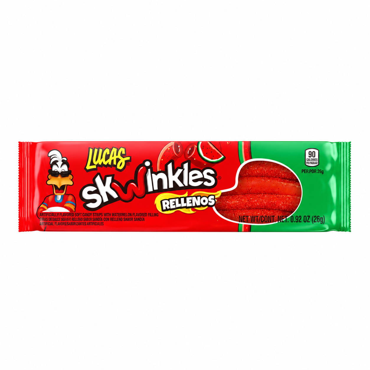 DULCES Y CHOCOLATES MEXICANOS — Lucas Skwinkles Rellenos 26g