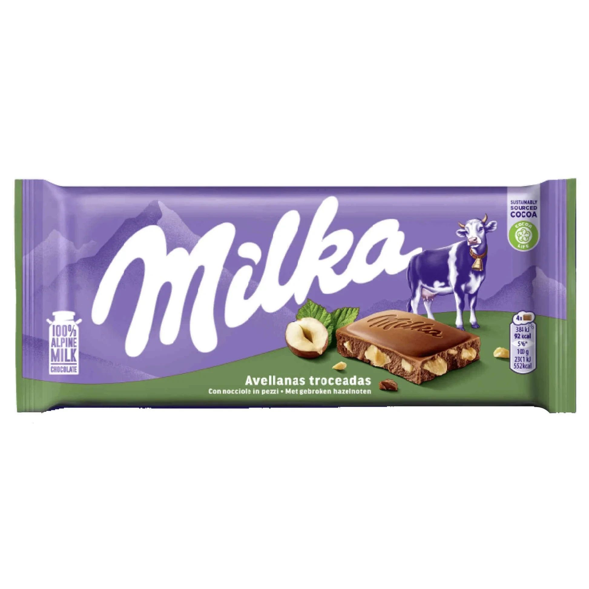 MILKA — Avellanas Troceadas 100g