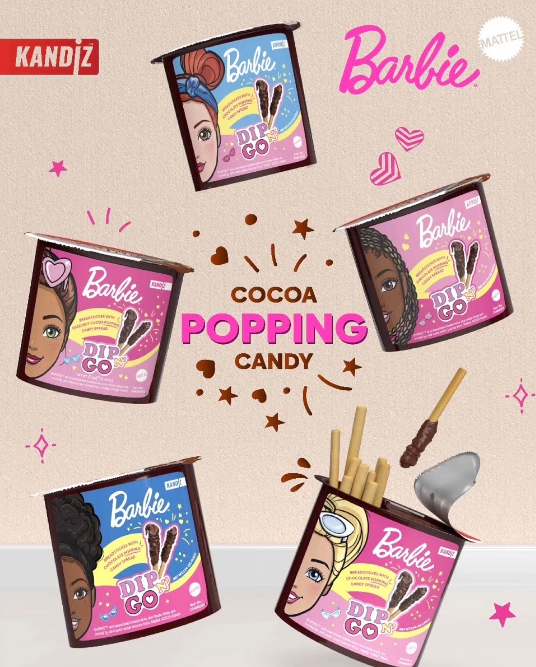 NICKELODEON — Kandiz Barbie Dip Go'n