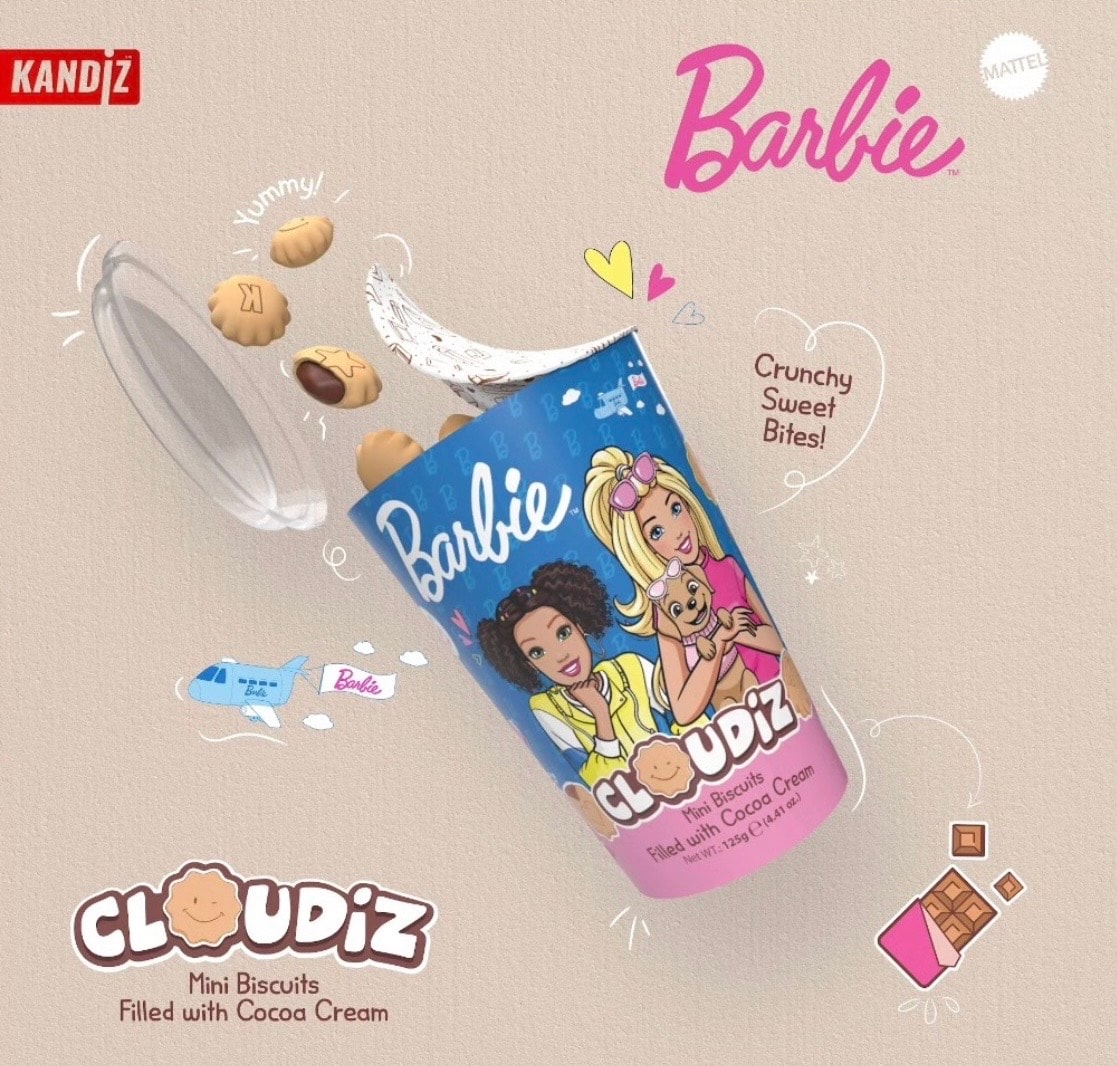 NICKELODEON — Kandiz Cloudiz Barbie Mini Biscuits