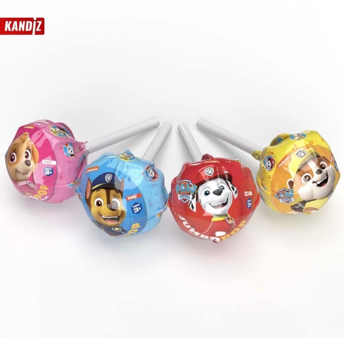 NICKELODEON — Kandiz Jumbo Pop 4-Pack