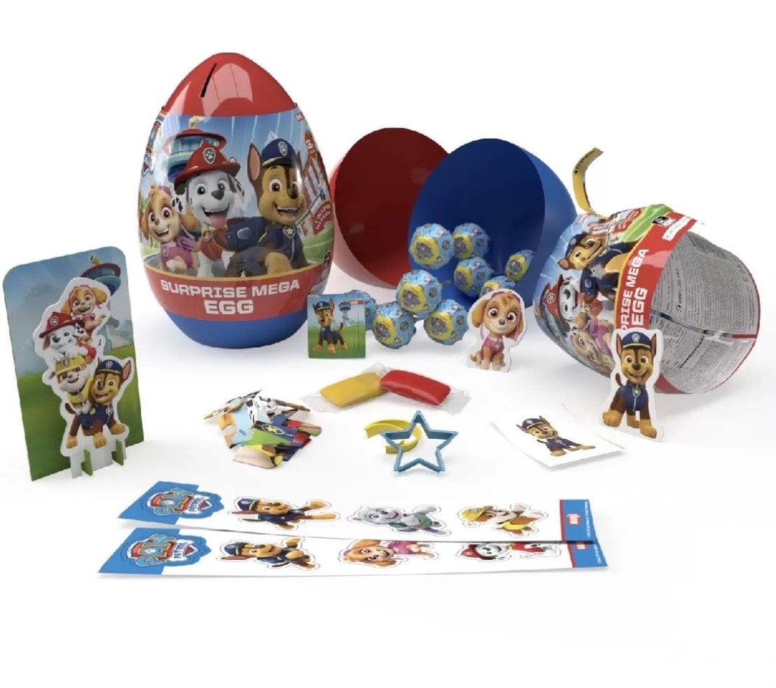NICKELODEON — Paw Patrol Mega Egg (contenido)