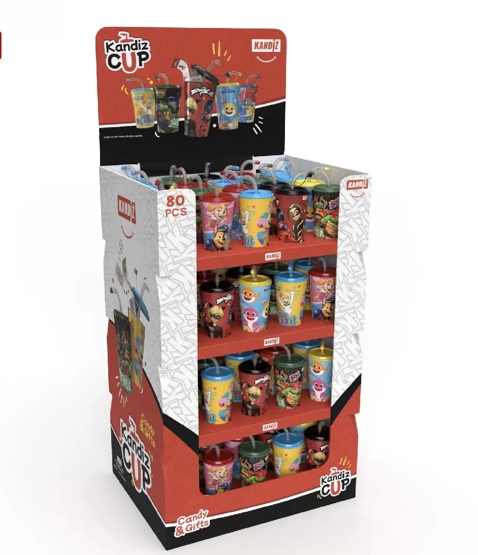 NICKELODEON — Kandiz Cup Display