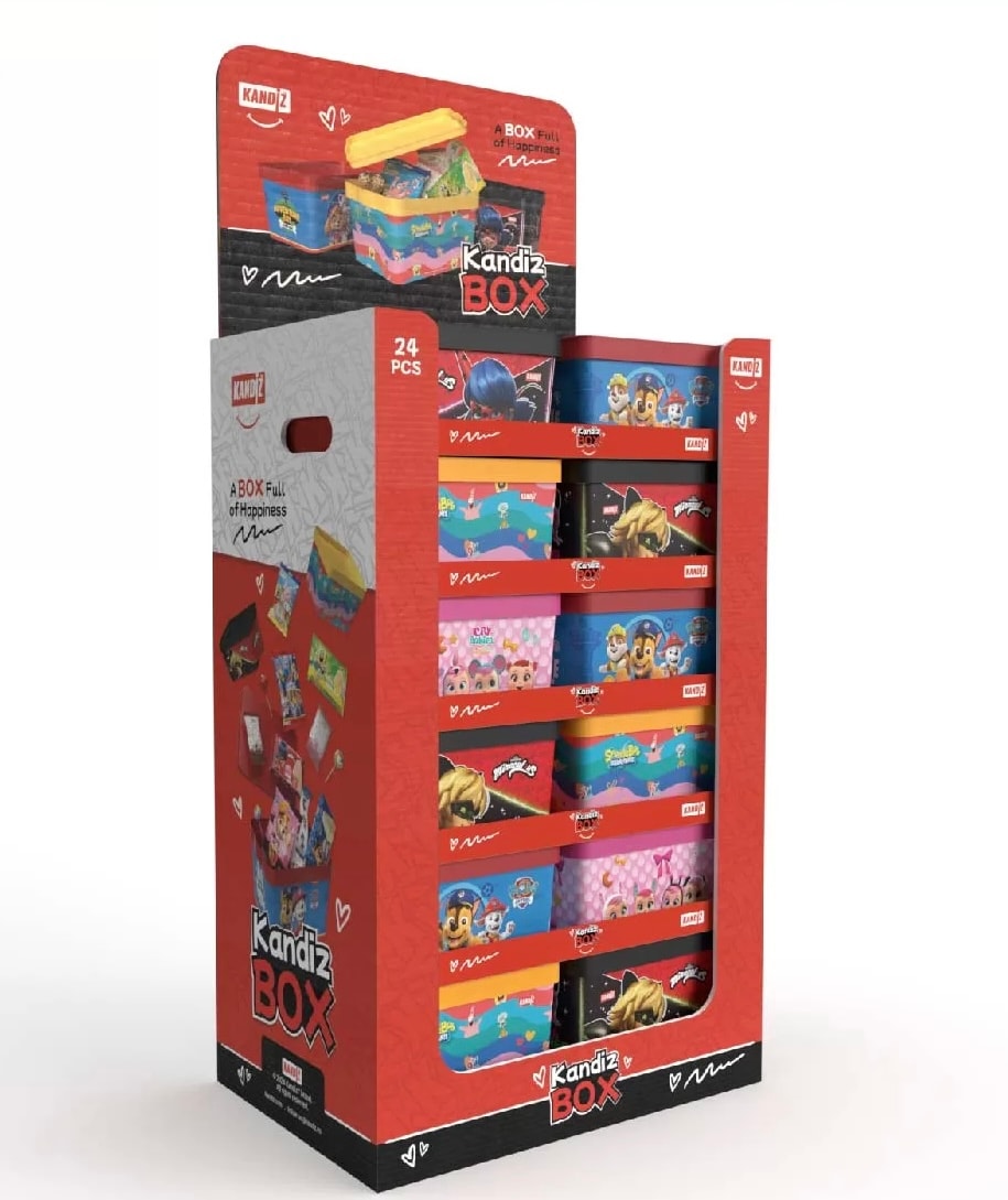 NICKELODEON — Kandiz Box Display