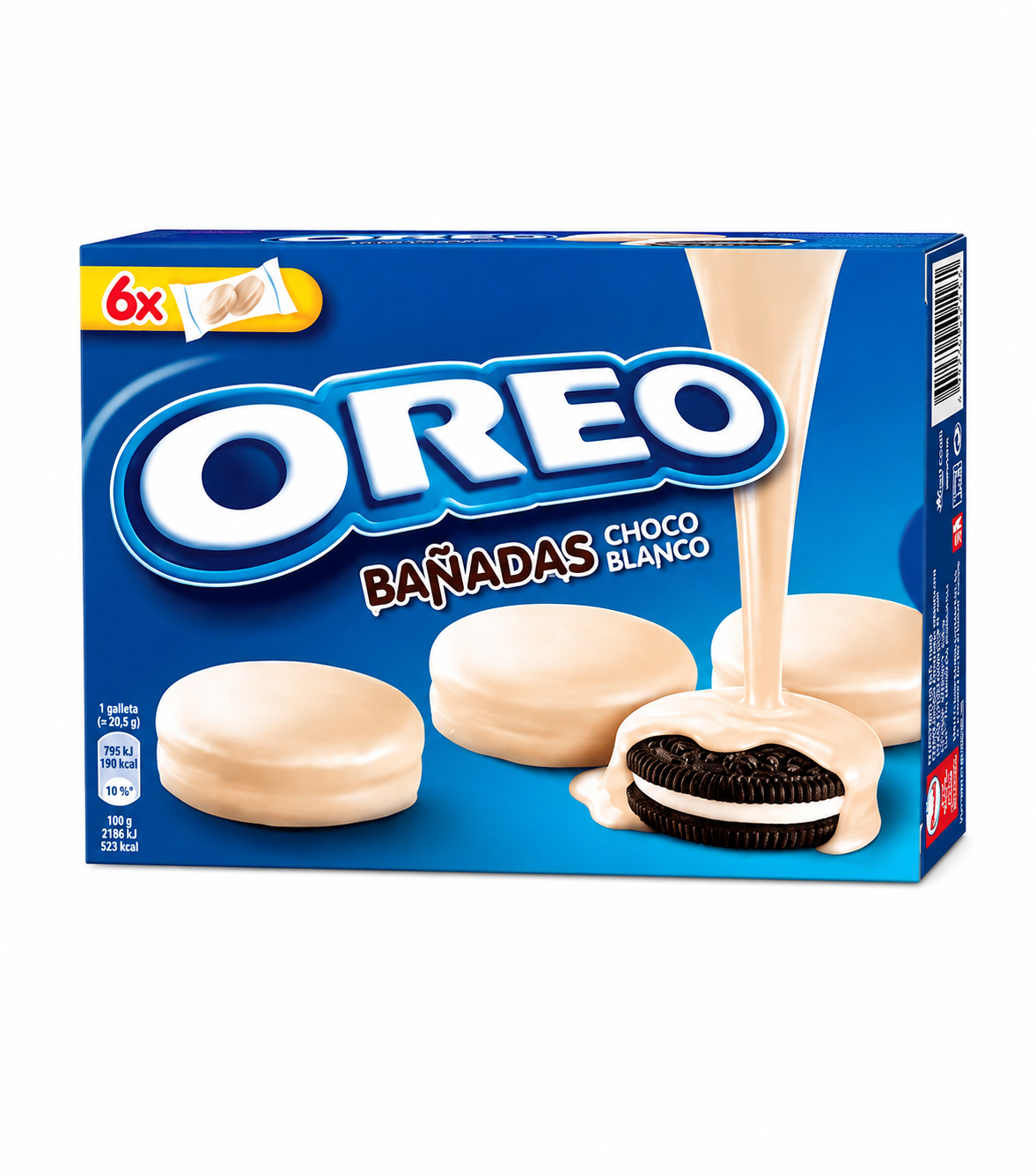 OREO — Oreo Bañadas White Chocolate 6x