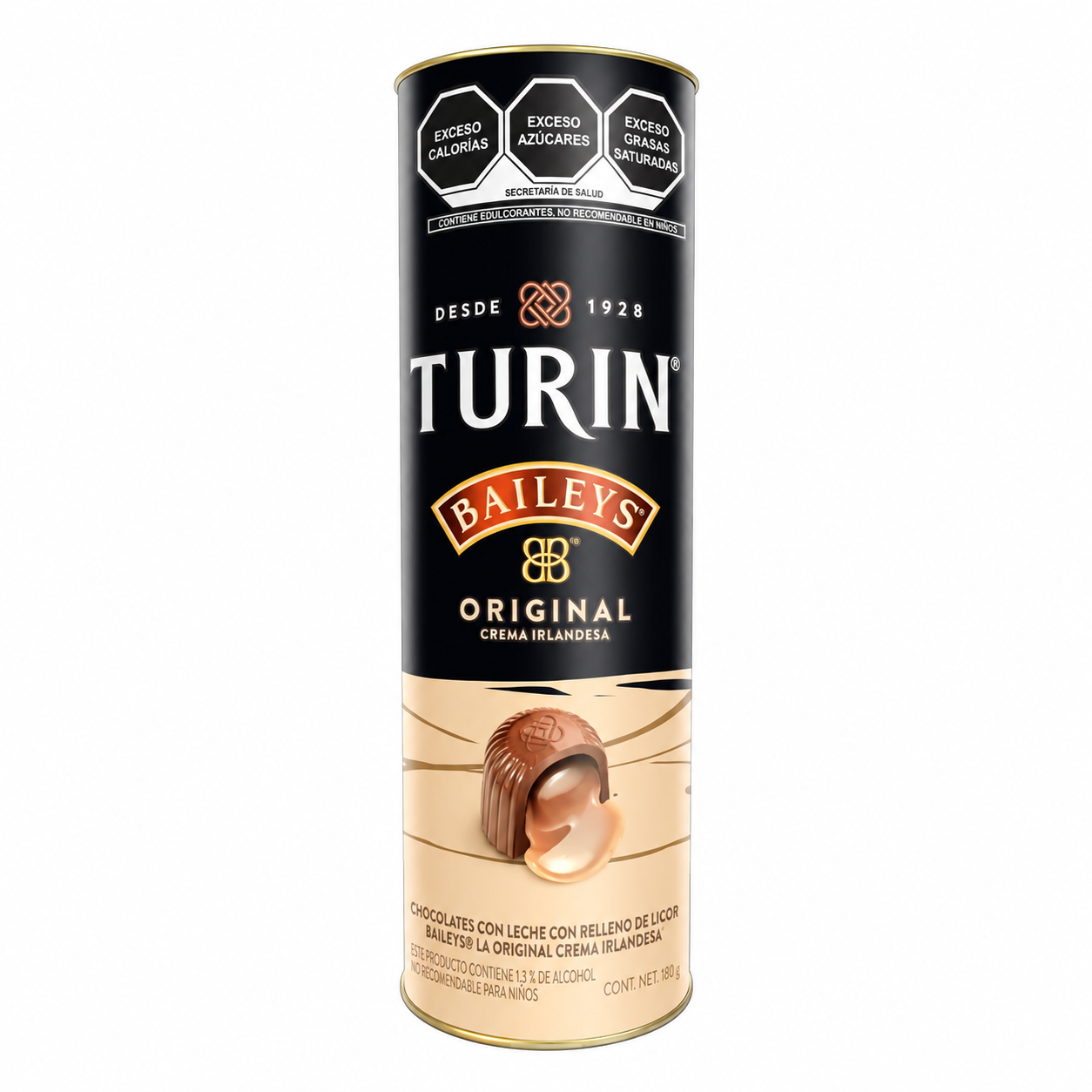 DULCES Y CHOCOLATES MEXICANOS — Turín Baileys Crema Irlandesa 180g