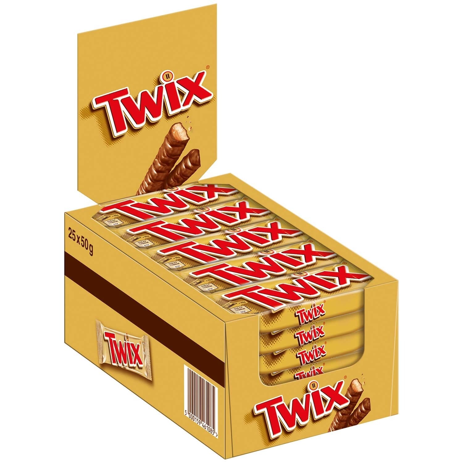 TWIX — Twix 25-pack 50g